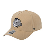 Бейсболка 47 BRAND арт. H-REPDT04WBP-KHA Chicago Blackhawks NHL (бежевый)