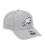 Бейсболка 47 BRAND арт. F-STMCD24WHV-CC Philadelphia Eagles NFL (светло-серый)