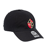 Бейсболка 47 BRAND арт. FL-RGW27GWSNL-BK65 San Francisco 49ers NFL (черный)
