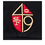 Бейсболка 47 BRAND арт. FL-RGW27GWSNL-BK65 San Francisco 49ers NFL (черный)