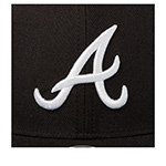 Бейсболка 47 BRAND арт. B-NSHOT01WBP-BKD Atlanta Braves MLB (черный)