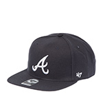 Бейсболка 47 BRAND арт. B-SRS01WBP-NY01 Atlanta Braves MLB (темно-синий)