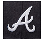 Бейсболка 47 BRAND арт. B-SRS01WBP-NY01 Atlanta Braves MLB (темно-синий)