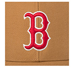 Бейсболка 47 BRAND арт. B-MVP02WBV-QLA Boston Red Sox MLB (светло-коричневый)