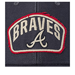 Бейсболка 47 BRAND арт. B-CLDUS01GWP-VN Atlanta Braves MLB (vintage navy)