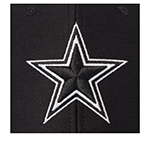 Бейсболка 47 BRAND арт. F-TRUKR09GWP-BK Dallas Cowboys NFL (черный)
