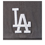 Бейсболка 47 BRAND арт. B-RGW12GWS-CC37 Los Angeles Dodgers MLB (charcoal white)