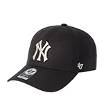Бейсболка 47 BRAND арт. B-FSCMU17WBP-BK New York Yankees MLB (black)