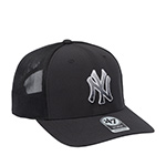 Бейсболка 47 BRAND арт. B-VOLCN17ZPP-BK New York Yankees MLB (черный)