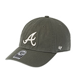 Бейсболка 47 BRAND арт. B-RGW01GWS-MSA Atlanta Braves MLB (оливковый)