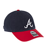 Бейсболка 47 BRAND арт. B-RGWTT01GWS-HM Atlanta Braves MLB (темно-синий / красный)