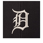 Бейсболка 47 BRAND арт. B-BPCAM17GWS-BK Detroit Tigers MLB (черный)