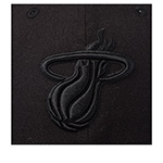 Бейсболка 47 BRAND арт. K-NSHOT27WBP-BKBK Miami Heat NBA (черный)