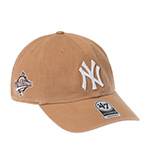 Бейсболка 47 BRAND арт. BCWS-DBLUN17GWS-QL96 New York Yankees MLB (бежевый)