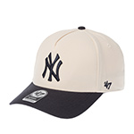Бейсболка 47 BRAND арт. B-REPDT17WBP-NTB New York Yankees MLB (кремовый / темно-синий)