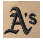 Бейсболка 47 BRAND арт. B-MPDTP18WBP-KH Oakland Athletics MLB (бежевый)
