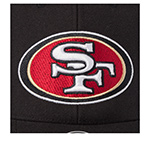 Бейсболка 47 BRAND арт. F-MVPSP27WBP-BKH San Francisco 49ers NFL (черный)