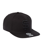 Бейсболка 47 BRAND арт. B-NSHOT22WBP-BKBK San Francisco Giants MLB (черный)