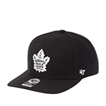Бейсболка 47 BRAND арт. H-NSHOT18WBP-BKW Toronto Maple Leafs NHL (черный)