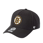 Бейсболка 47 BRAND арт. H-REPDT01WBP-BK Boston Bruins NHL (черный)