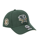 Бейсболка 47 BRAND арт. BCPTN-SUMVP18WBP-DG93 Oakland Athletics MLB (темно-зеленый)