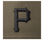 Бейсболка 47 BRAND арт. B-REPDT20WBP-SWA Pittsburgh Pirates MLB (оливковый)