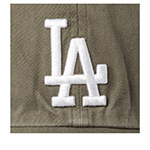 Бейсболка 47 BRAND арт. B-RGW12GWSNL-SWB Los Angeles Dodgers MLB (оливковый)