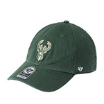 Бейсболка 47 BRAND арт. K-RGW13GWS-DGE Milwaukee Bucks NBA (темно-зеленый)