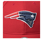 Бейсболка 47 BRAND арт. F-MVP19WBV-RDB New England Patriots NFL (красный)