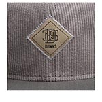 Бейсболка DJINNS арт. 6P SB Washed Corduroy (серый)