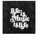 Бейсболка DJINNS арт. HFT Cap IOI Music is Life (черный)