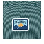 Бейсболка DJINNS арт. 6P TrueFit Cord Mountains (зеленый)