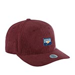 Бейсболка DJINNS арт. 6P TrueFit Cord Mountains (бордовый)