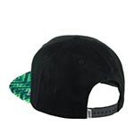 Бейсболка DJINNS арт. 6P SB BatiquePeak 2.0 (черный / зеленый)