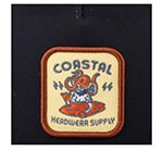 Бейсболка COASTAL арт. HFT Headwear Supply (темно-синий / бордовый)