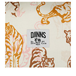 Бейсболка DJINNS арт. HFT Aloha Tiger (кремовый / рыжий)
