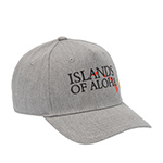 Бейсболка COASTAL арт. 6P Curved Visor Island (светло-серый)