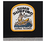 Бейсболка COASTAL арт. HFT Sumo Samoa (черный / светло-серый)