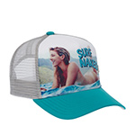 Бейсболка COASTAL арт. HFT Surf Naked II (бирюзовый / светло-серый)