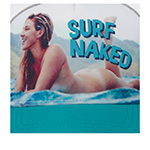 Бейсболка COASTAL арт. HFT Surf Naked II (бирюзовый / светло-серый)