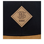 Бейсболка DJINNS арт. 6P SB Jersey Patch (черный / бежевый)