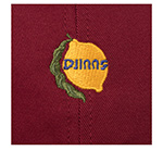 Бейсболка DJINNS арт. Dad Cap Bitter (бордовый)