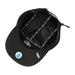 Бейсболка DJINNS арт. 5P Soft Flat Cap Summer Knit (черный)