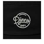 Бейсболка DJINNS арт. 5P Soft Flat Cap Summer Knit (черный)