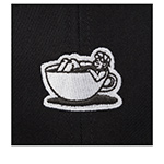 Бейсболка DJINNS арт. Dad Cap Guy in a Cup (черный)