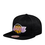 Бейсболка MITCHELL NESS арт. 6HSSJS19079-LALBLCK Los Angeles Lakers NBA (черный)