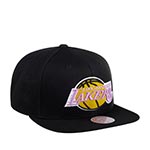 Бейсболка MITCHELL NESS арт. 6HSSJS19079-LALBLCK Los Angeles Lakers NBA (черный)