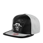 Бейсболка MITCHELL NESS арт. 6HSSMM19224-CBUBKGY Chicago Bulls NBA (черный / серый)