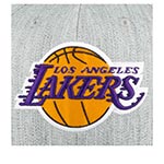 Бейсболка MITCHELL NESS арт. 6HSSMM19363-LALGYHT Los Angeles Lakers NBA (светло-серый)
