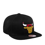 Бейсболка MITCHELL NESS арт. 6HSSMM19489-CBUBLCK Chicago Bulls NBA (черный)